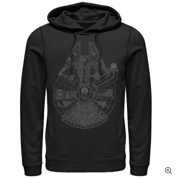 Star Wars Other - Star Wars Millennium Falcon Outline Hoodie